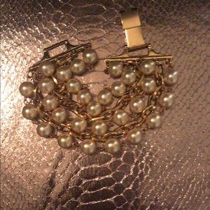 💕💕Double Chain Faux Pearl Bracelet💕💕